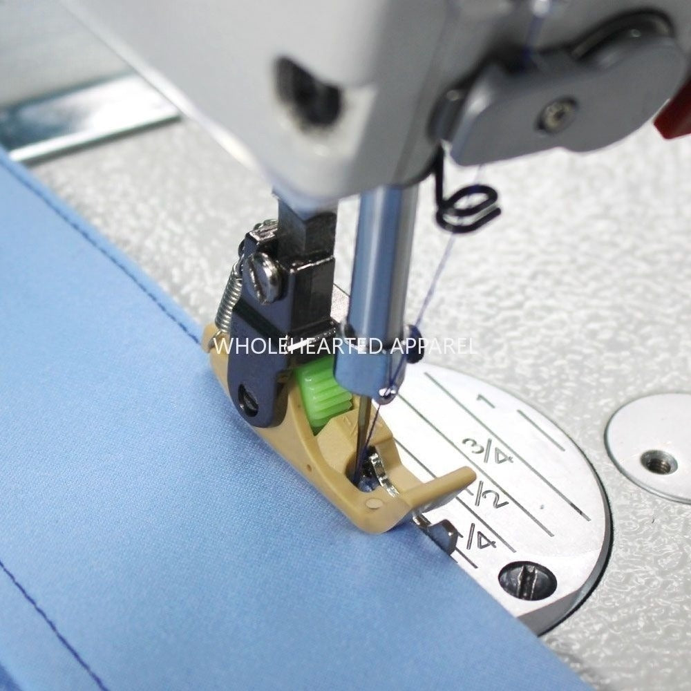 1599★ Nouveau pied presseur en plastique SP-18 à rouleaux en téflon pour chariot plat, avec lame et rouleau de ponçage pour lignes de nervures gauche et droite★
