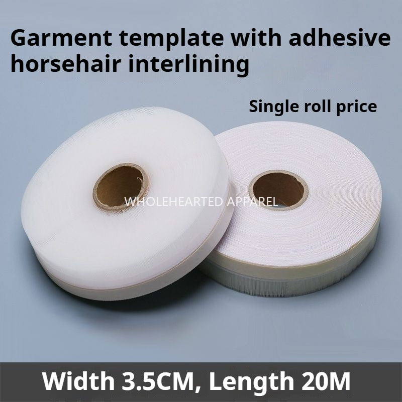 1570★  Clothing template machine, ponytail lining, crimping lining, fish bone self-adhesive, self-sticking needle, needle felt clothing, finished packaging, accessories free shipping★