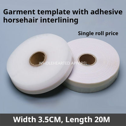 1570★  Clothing template machine, ponytail lining, crimping lining, fish bone self-adhesive, self-sticking needle, needle felt clothing, finished packaging, accessories free shipping★