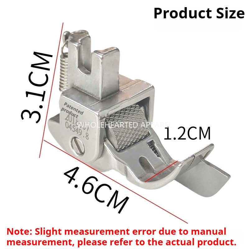 1513★  Flat car roller presser foot SP-18 presser line tangent right stop with knife roller stop edge presser foot, sewing machine accessories★