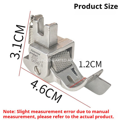 1513★  Flat car roller presser foot SP-18 presser line tangent right stop with knife roller stop edge presser foot, sewing machine accessories★