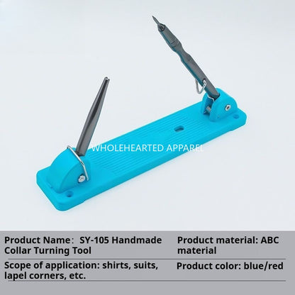 1703★  New SY-105 foldable semi-automatic lapel corner tool shirt pocket cover manual corner turning artifact★