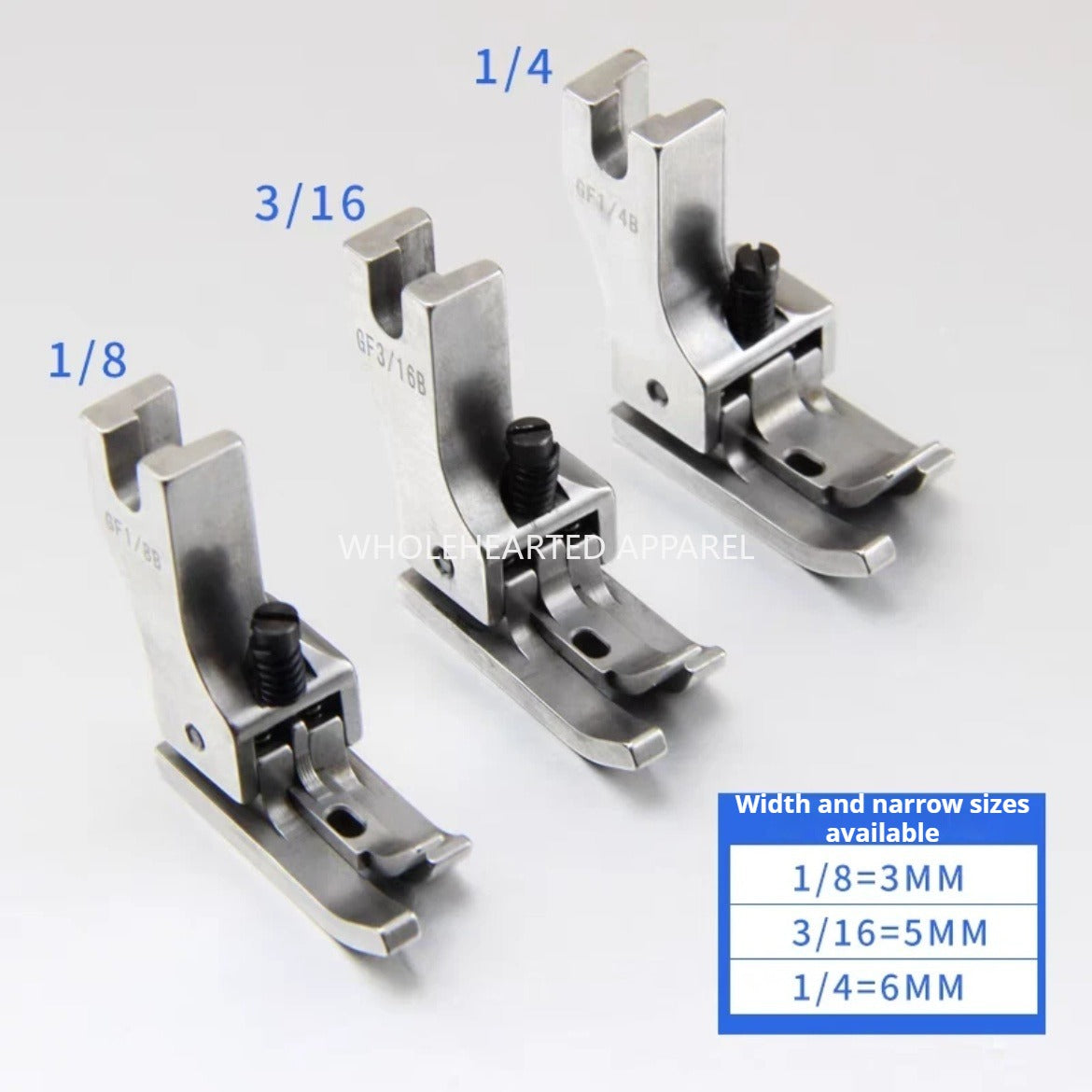 1430★  New flat car three high and low crimping presser foot import left and right high and low crimping special GF1/4B presser foot sewing accessories★