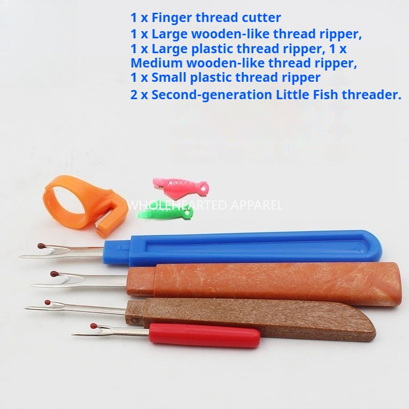 1206★ Kit indispensable de 7 pièces pour enlever les fils filés sur les vêtements, sept pièces pour enlever les fils filés★