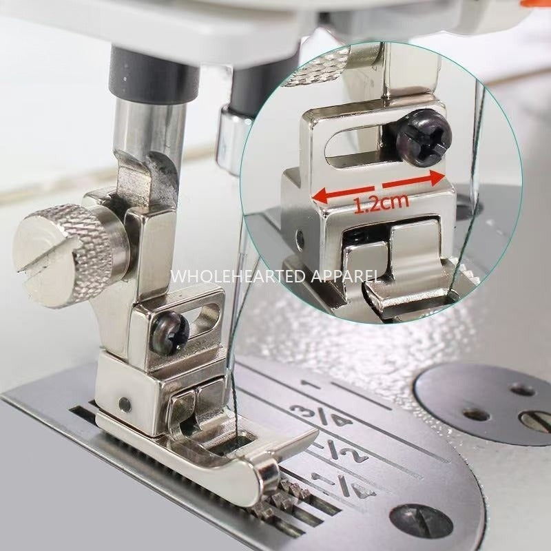 1734★ Nouveau modèle SY 39 Pied-de-biche tout acier pour machine à point noué informatisée Guide de bord Positionnement de surpiqûre★
