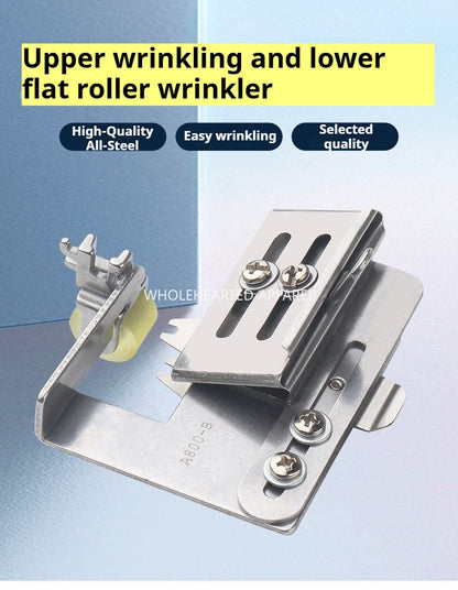 1550★  Sewing machine accessories flat car wrinkled pressing foot up and down flat skirt lace wrinkled up and down flat pressing foot wrinkled cloth★