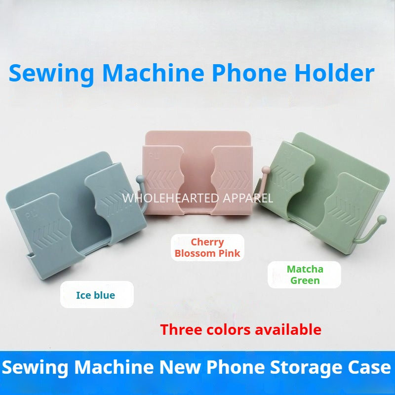 1327★  New plastic sewing machine, mobile phone storage box, sewing machine, mobile phone parking airport table fixed★