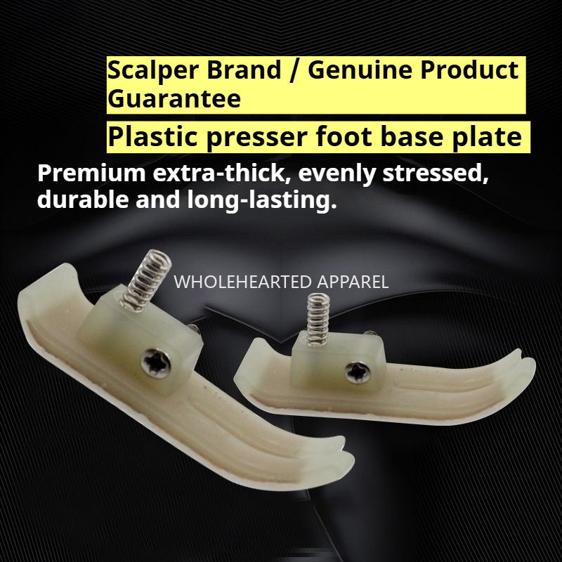 1311★  MT-18 plastic presser foot leather, Zhizu Xinjie scalper brand Guangtang presser foot sole plate, Oxford presser foot leather★
