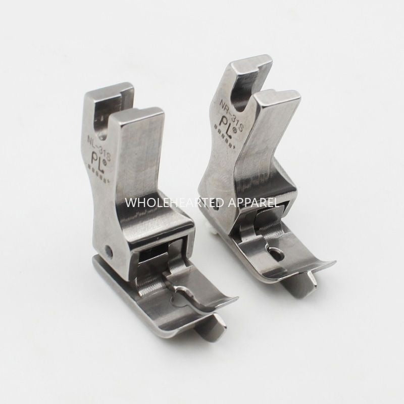 1234★  Pit dark line presser foot, all-steel computer flat car on the collar, waist pit high and low presser foot★