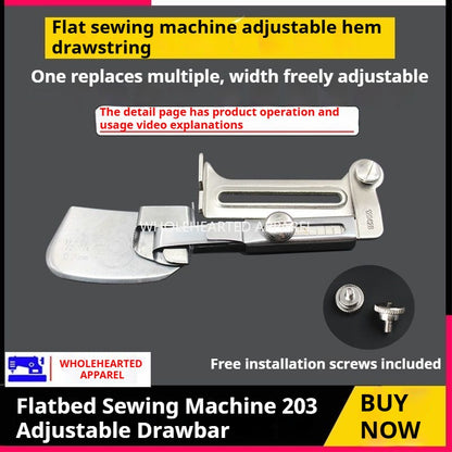 1065★ Nouveau tambour de traction réglable 203, sertisseur d'ourlet 1/2-3/4, taille réglable de 12 mm à 20 mm, ajustable à volonté★