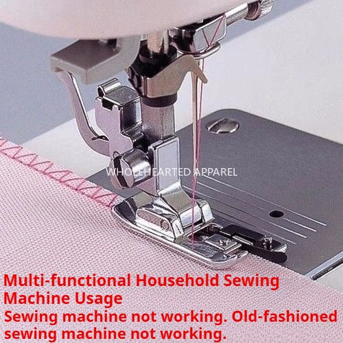 1022★ Pied de presse à ourlet verrouillable, pour machine à coudre multifonctionnelle Shengjia Brothers, idéale pour la couture des bords de tissu.