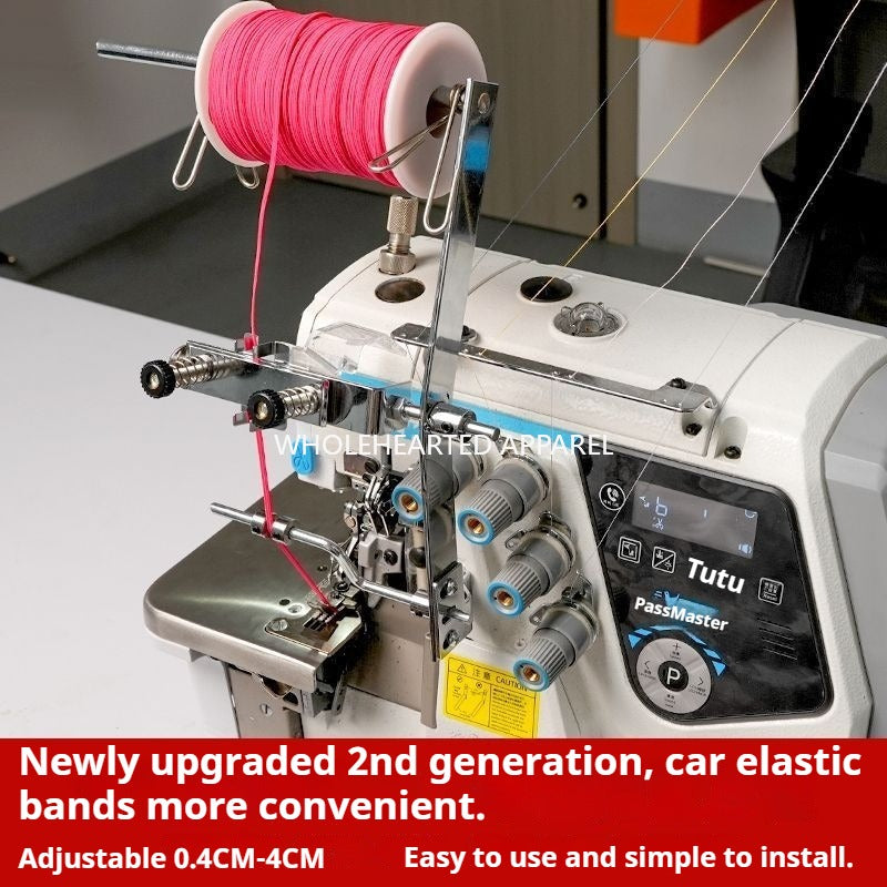 1653★  New second-generation edge locking machine rubber band bracket 747 edge copying machine universal rubber band elastic band shelf sewing accessories★