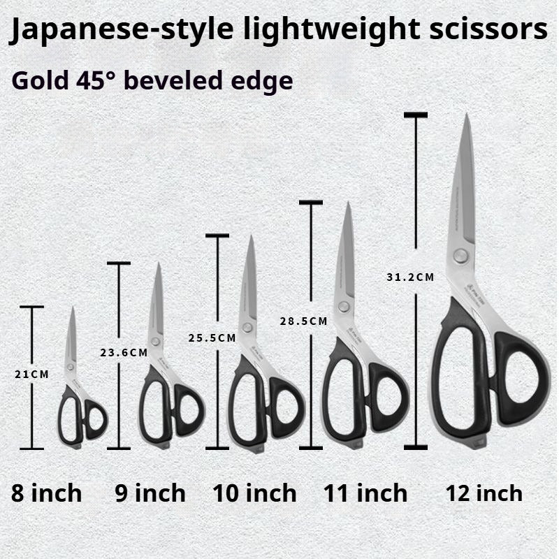 1132★  PIN high-end tailor scissors Japanese lightweight scissors household sewing clothing cloth cutting industrial strength scissors★