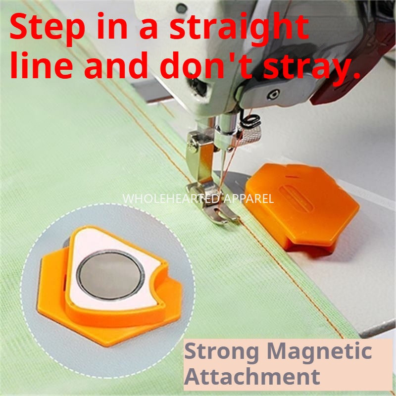 1005★ New model magician polygon strong magnetic guide sewing machine universal edge positioning tape with scale sewing accessories★