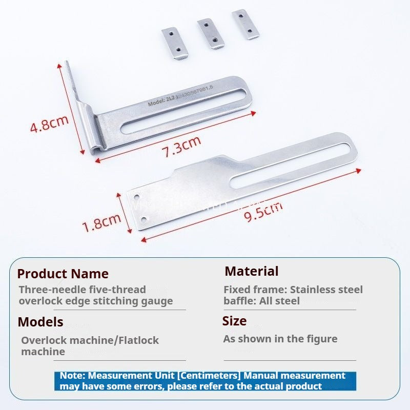 1629★  New upgraded all-steel three-needle five-thread car regulation multi-function double-sided car stretch sewing machine accessories★