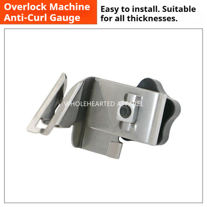 1788★ New Overlock Machine Anti-Rolling Guide, Adjustable for Different Fabric Thickness★