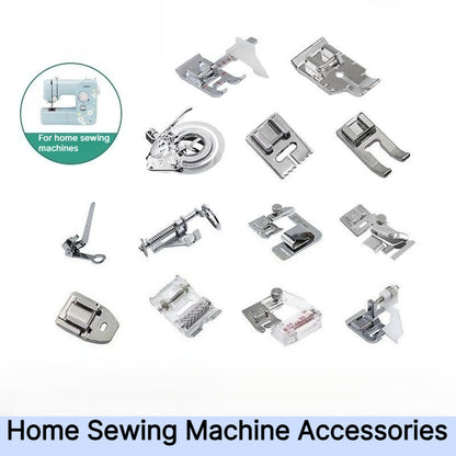 1910★ Home Sewing Machine Presser Foot Set with Needles, Hemming and Binding Accessories★