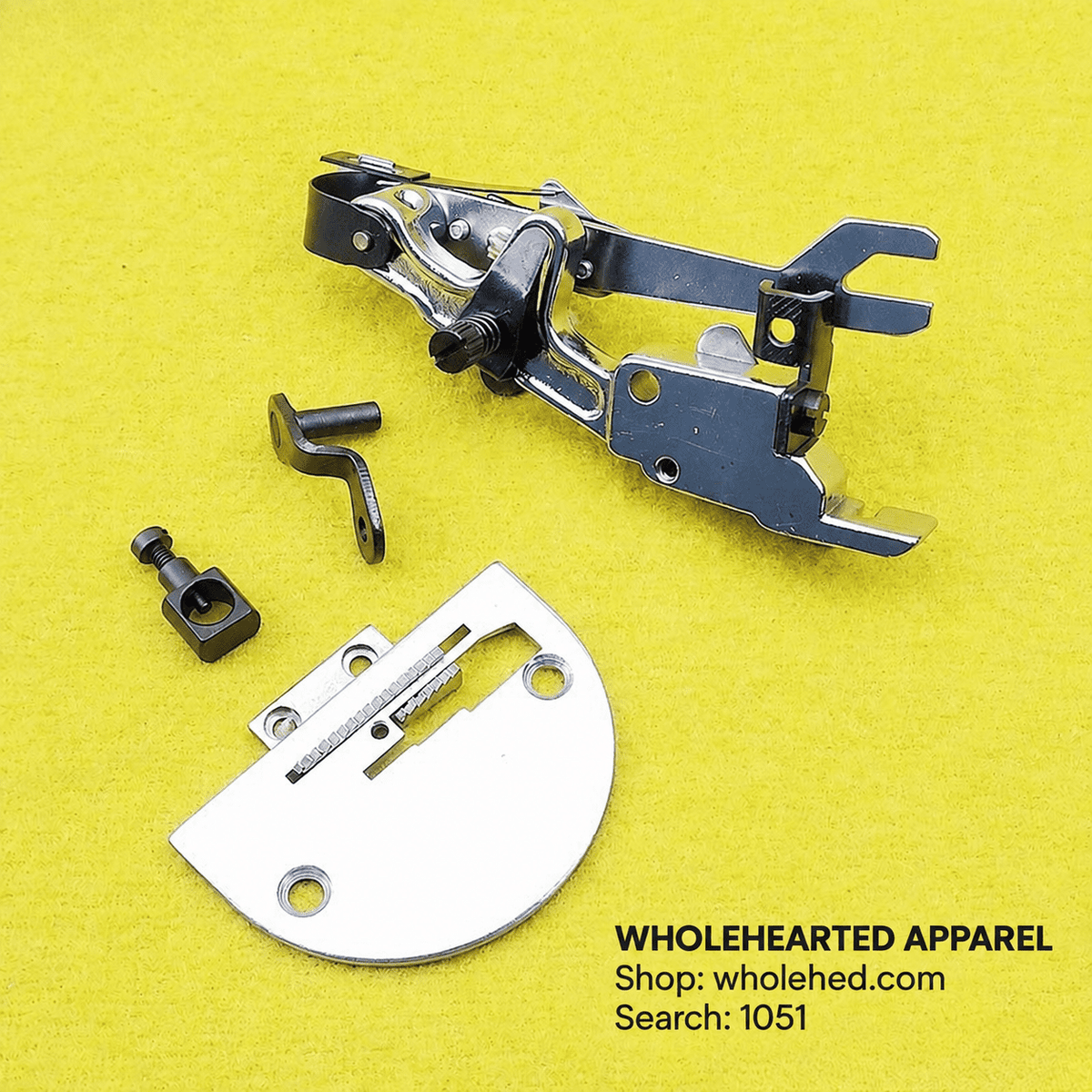 1051★ Flatbed Sewing Machine Edge Cutter Conversion Kit with Needle Positioning Components.