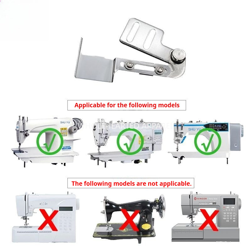 1804★ Sewing Machine Seam Guide Tool for Collar Waist Placket Cuff Hidden Stitch Positioning★