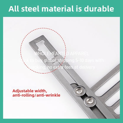 1447★  Sewing machine accessories Flat car pull lace auxiliary device Insert rope Insert strip pull lace webbing Hemp width adjustable multi-function