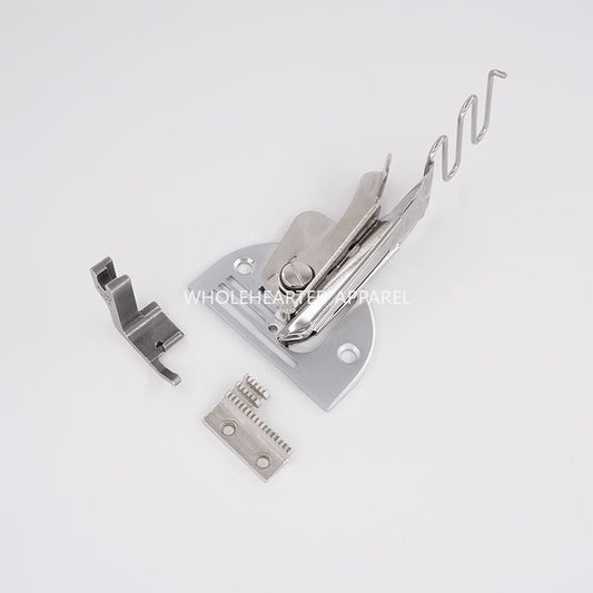 1445★  [Eagle] Flat car needle board double pack pull cylinder A10 four-fold hemming cylinder hemming device, jerking off with teeth and pressing feet