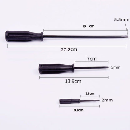 1667★  High-quality thin knife edge sewing machine special one-word screwdriver, screwdriver, screwdriver, sewing machine needle, maintenance tool, black carbon steel screwdriver