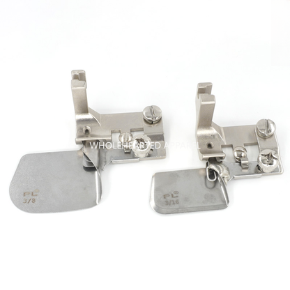 1548★  Sewing machine accessories all-steel F502 curved crimping presser foot chiffon thin silk hemming device hemming Internet celebrity hemming