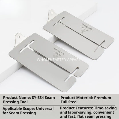 1730★  New SY-334 boutique stainless steel ironing separate sewing gadget sewing hand ironing strip splitting artifact★