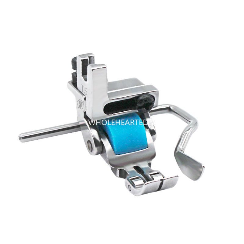 1014★  New three-roller five-in-one multi-purpose T5 presser foot, flat car left and right unilateral rib with wheels presser foot