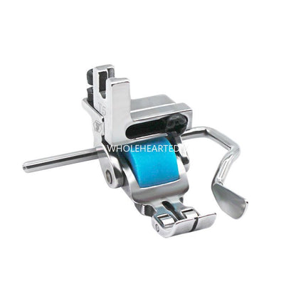 1014★  New three-roller five-in-one multi-purpose T5 presser foot, flat car left and right unilateral rib with wheels presser foot