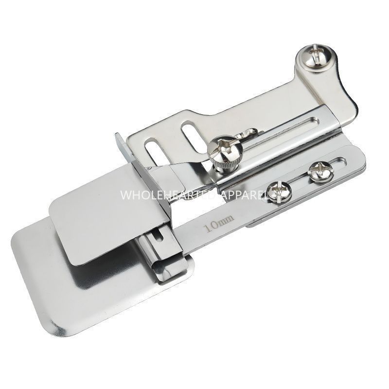 1906★ Adjustable Steel Piping Binder Attachment for Lockstitch Sewing Machines, Fold and Cord Guide★