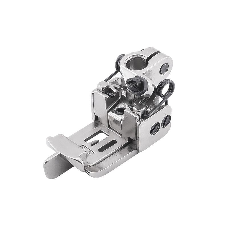 1612★  New 5.6-needle distance car high and low pass groove all-steel presser foot three-needle five-thread interlock sewing machine presser foot thickness universal