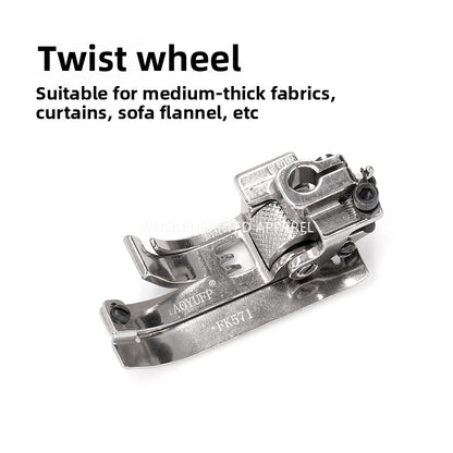 1540★  Interlock sewing machine left knife three-needle five-thread roller presser foot knife holder FK571 presser foot thickness general sewing machine accessories