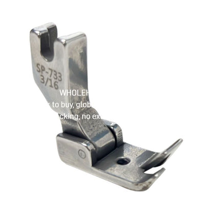 1456★  Flat car SP-733 blindfolded presser foot F503 curved hem pull cylinder matching special crimping presser foot crimping foot