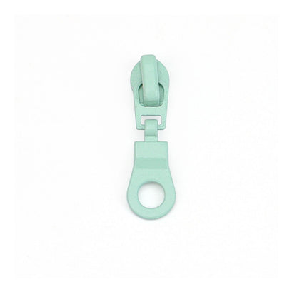 3090  Zipper No. 3 is wearing nylon pull head Macaron color spray color Jitong head, luggage, clothing, daily necessities zipper head