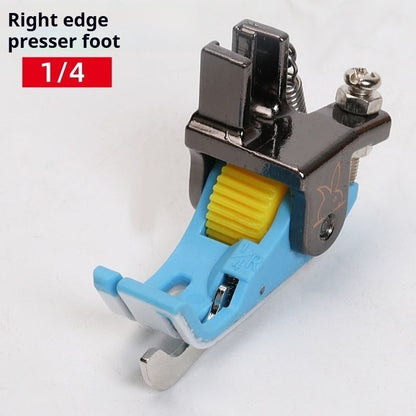 1692★  New flat car plastic Teflon baseplate left and right rib roller presser foot SP-18 with knife presser foot sewing accessories★