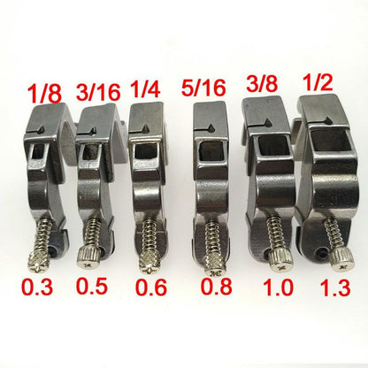 1226★  Flat car all-steel S537 rubber band presser foot, flat car elastic band presser foot, pull loose rubber band presser foot, sewing accessories★