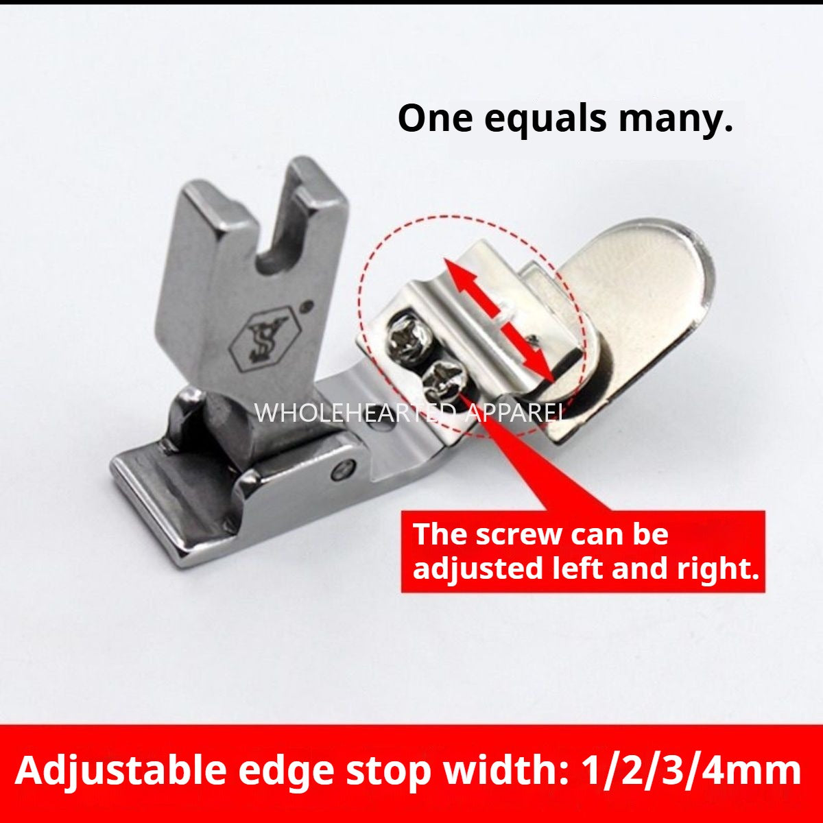 1107★  P351 non-ironing folding edge pressing foot, turtle hat under folding flat car crimping drum tool★