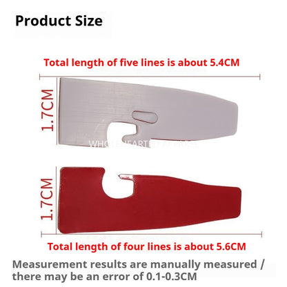 1439★ Self-Adhesive Presser Foot Skin Sticker for Four-Thread Overlock and Five-Thread Coverstitch Machines, High-Stickiness Sole Pad★