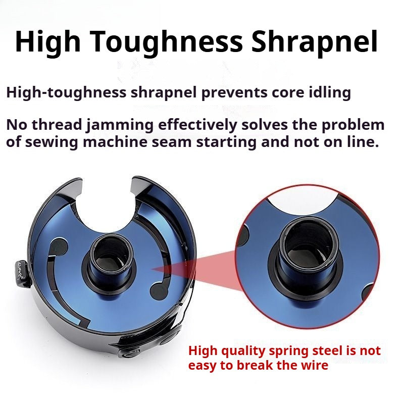 1694★  New coated high-hardness shuttle shell Computer flat car shuttle core cover with shrapnel heat-resistant and anti-disconnection line Bottom line shuttle shuttle leather case★