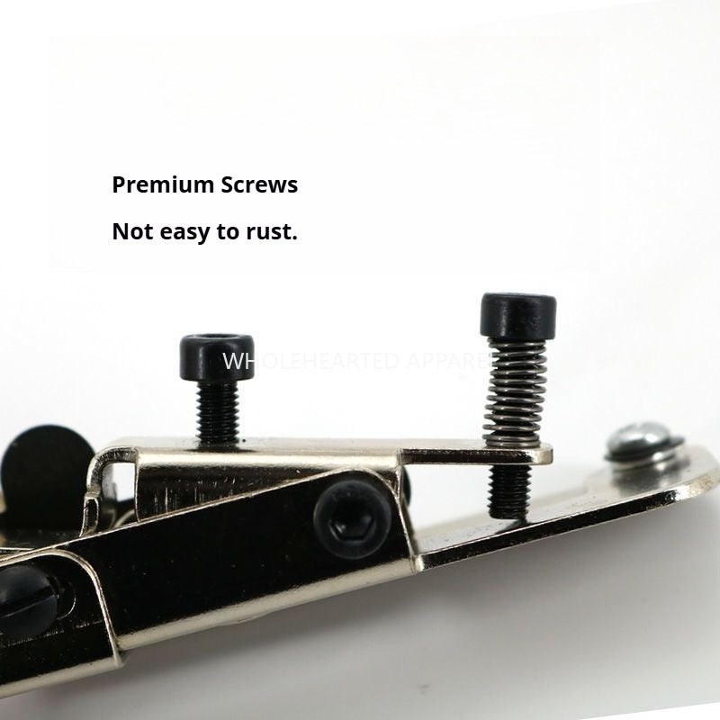 1039★ Jauge de fermeture éclair supérieure, outil de pression sur la fermeture éclair, jauge de ligne de fermeture éclair plate, clip de ligne de couture de voiture, localisateur de fermeture éclair★