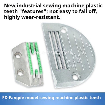 1179★ Cuchillo fácil nuevo de segunda generación nueva actualización FD Fangde dientes de plástico pegamento dientes sin rechinamiento tela computadora plana coche universal★