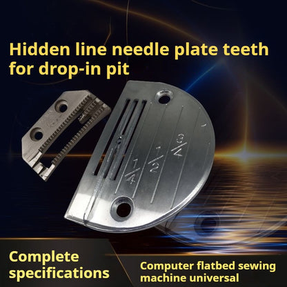 1160★ Computadora coche plano caída pozo especial hilo oscuro aguja tablero caída pozo hilo oscuro dientes especiales cuello superior cintura hilo oscuro aguja tablero dientes★
