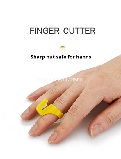 1416★  Buy one and get one free, sewing ring knife bag, zongzi thread cutter, thread cutter, finger ring knife, fishing and disconnection manual.★