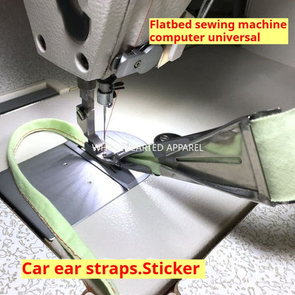 1264★  DAYU134 Flat car sliver ear tube, sticker pull strip, sling, pressure shoulder strap, pants ear strap pull tube hemming device★