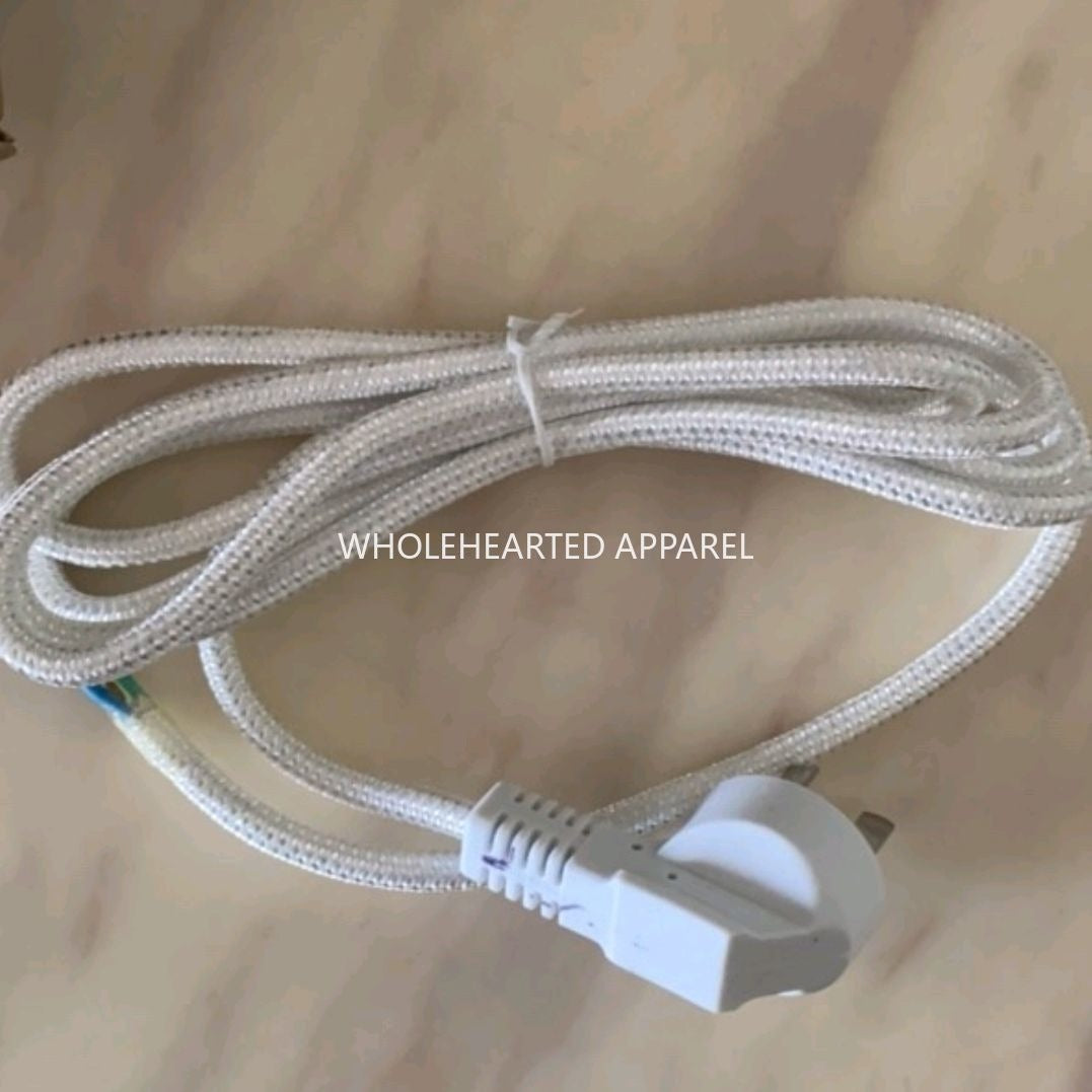 1528★ Cable de alimentación, plancha eléctrica, plancha, plancha de vapor son adecuados para 300/500/700/1200/2000 vatios aproximadamente 3 metros★