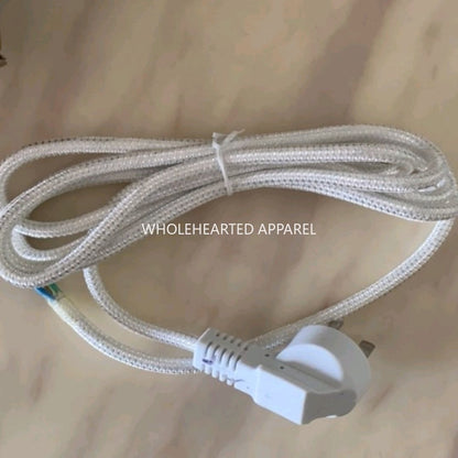 1528★ Cable de alimentación, plancha eléctrica, plancha, plancha de vapor son adecuados para 300/500/700/1200/2000 vatios aproximadamente 3 metros★