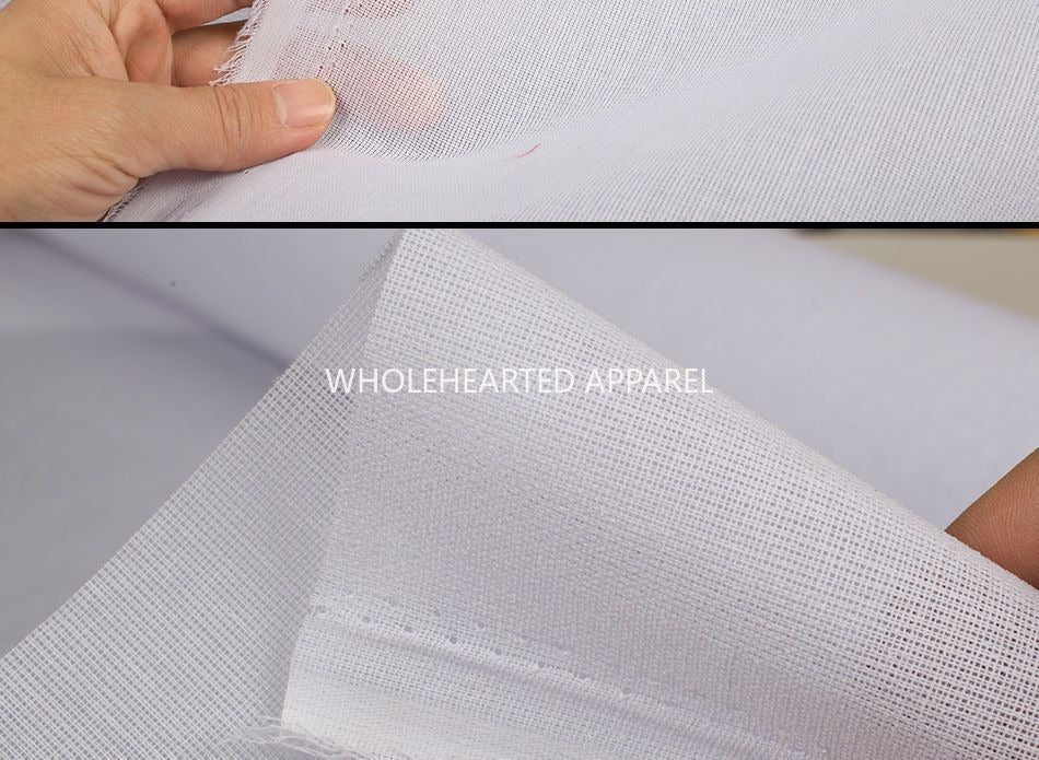 1097★ Doublure en résine, doublure en tissu rigide, sac DIY pour tête de manteau de rideau, blanc façonné à la main, adhésif filé, doublure repassable, doublure en caoutchouc, doublure de casquette★