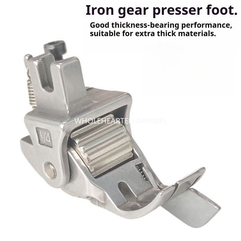 1513★  Flat car roller presser foot SP-18 presser line tangent right stop with knife roller stop edge presser foot, sewing machine accessories★