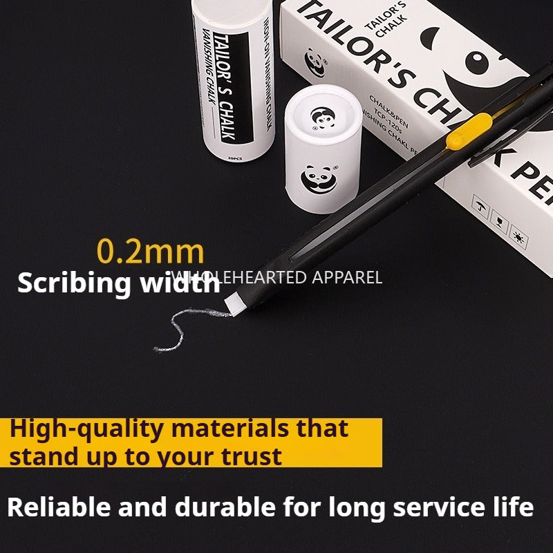 1129★  Tailor's high temperature disappears, telescopic scribe, invisible drawing chalk, free cutting replacement, crayon refill, sewing machine accessories, scribing powder★